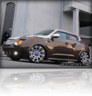 日産　ジュークニッサン　JUKE　デモカー　イメージ　＜京都カスタム・カー・オーディオ オンユーファクトリー＞