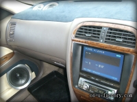 ニッサン　レパード　デモカー　モニター埋め込み＆ドアスピーカー　＜京都カスタムオーディオ オンユーファクトリー＞